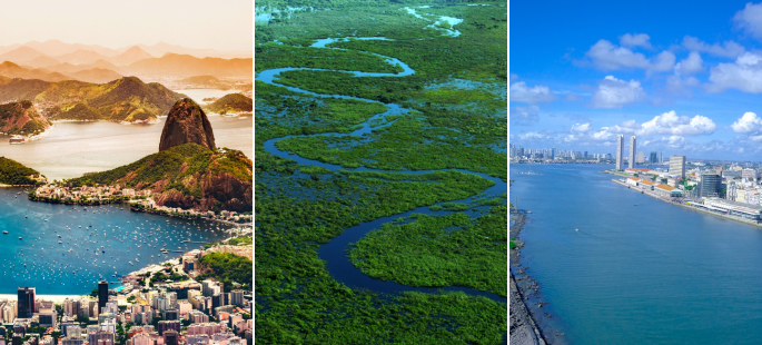 imagem de RIO X PANTANAL X RECIFE
